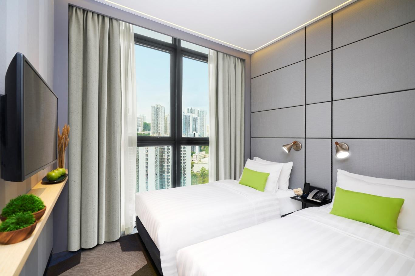 Hotel Ease Access Tsuen Wan Hong Kong Bagian luar foto